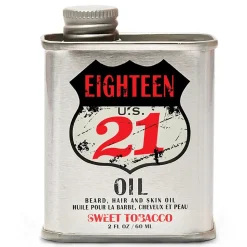 18.21 Man Made Beard, Hair & Oil Sweet Tobacco 60 ml