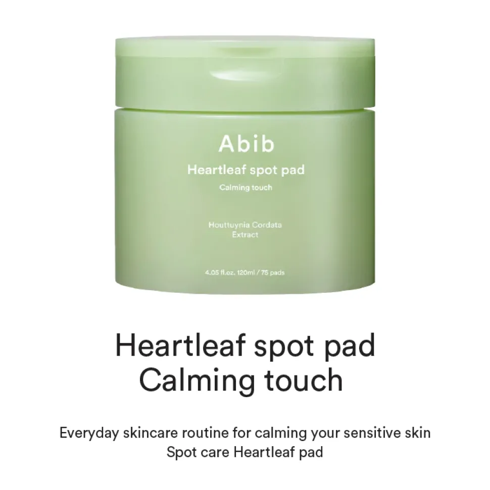 Abib Heartleaf Spot Pad Calming Touch 120 ml