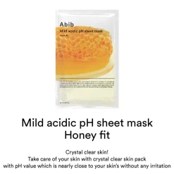 Abib Mild Acidic pH Sheet Mask Honey Fit 1 Stk