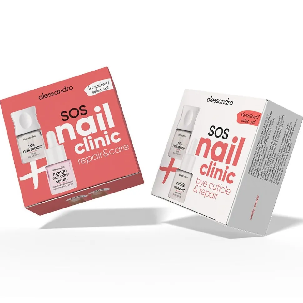 alessandro Nail Clinic Box Bye Cuticle & Repair Set