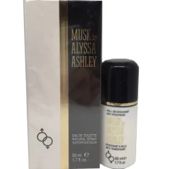 ALYSSA ASHLEY Musk Geschenkset mit Deo Roll-On