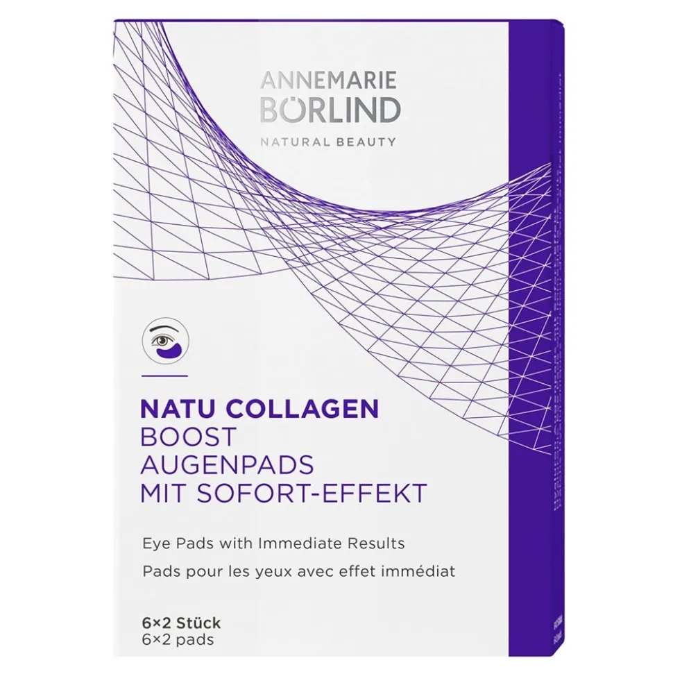 ANNEMARIE BÖRLIND Natu Collagen Boost Augenpads 6 Stück