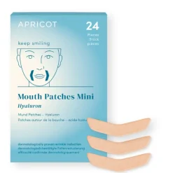 APRICOT Baumwoll-Mundpflaster mit Hyaluron 24 Stück