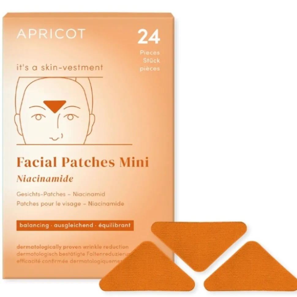 APRICOT Mini Gesicht Patches mit Niacinamide 24 Stück
