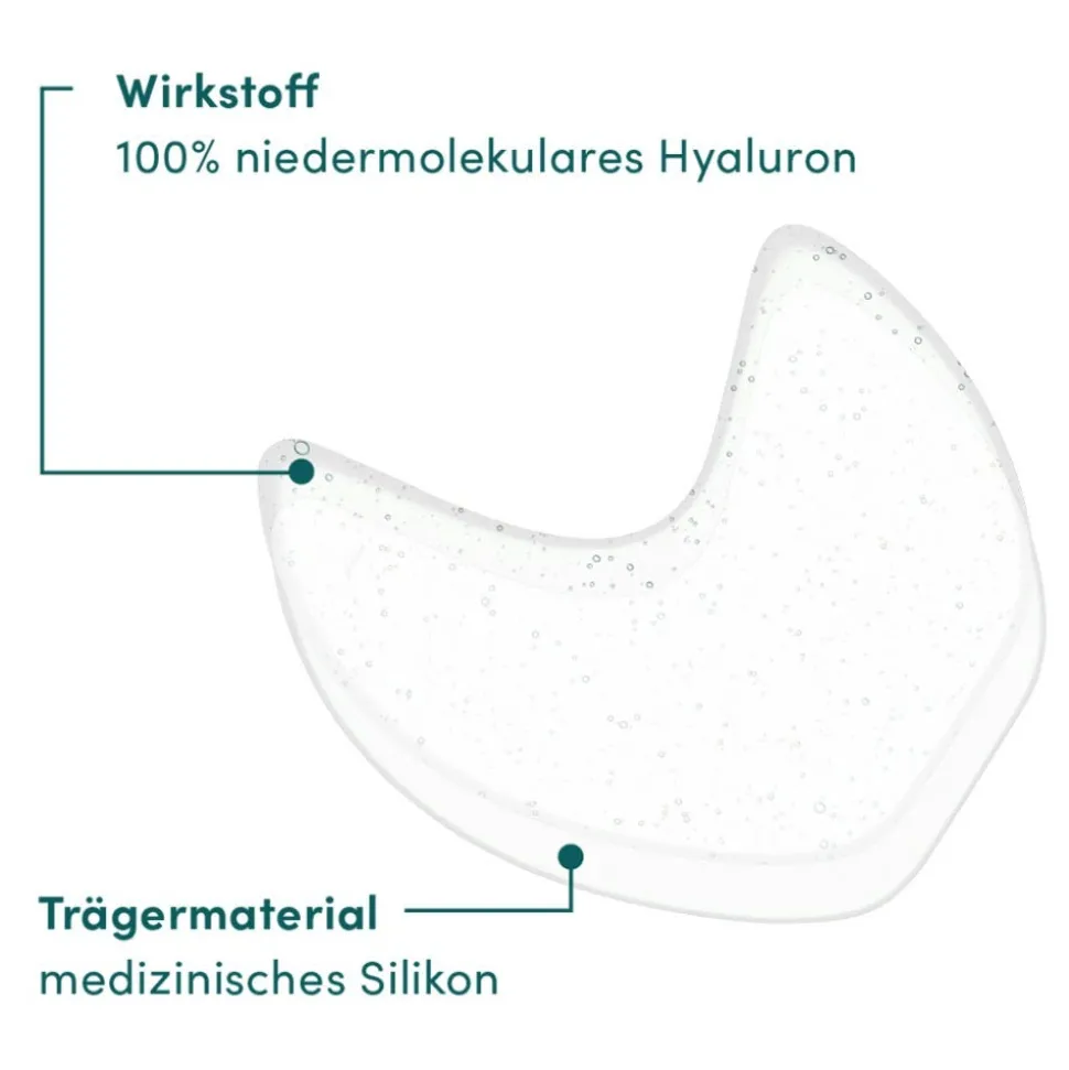 Apricot Wiederverwendbare Augen-Schläfen Pads mit Hyaluron