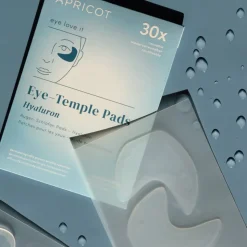 Apricot Wiederverwendbare Augen-Schläfen Pads mit Hyaluron