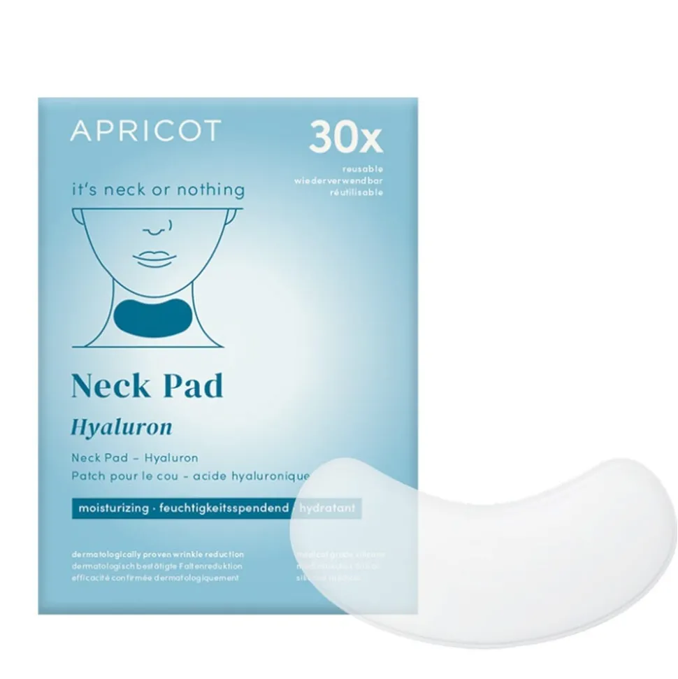Apricot Wiederverwendbares Hals Pad mit Hyaluron