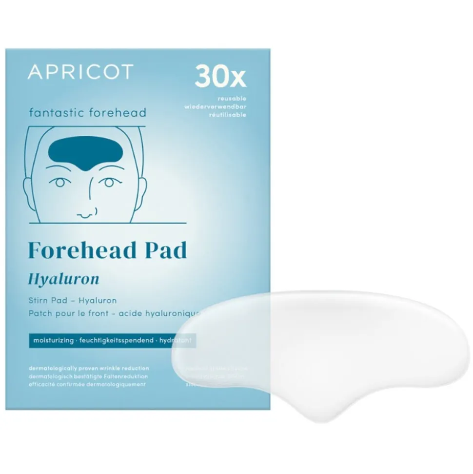 APRICOT Wiederverwendbares Stirn Pad mit Hyaluron