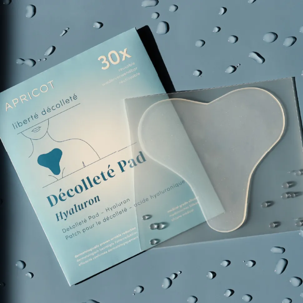 APRICOT Wiederverwendbares Dekolleté Pad mit Hyaluron