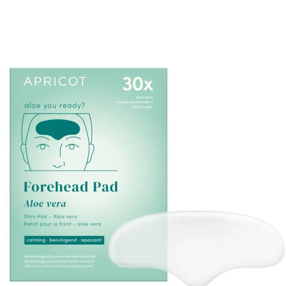 Apricot Wiederverwendbares Stirn Pad mit Aloe Vera
