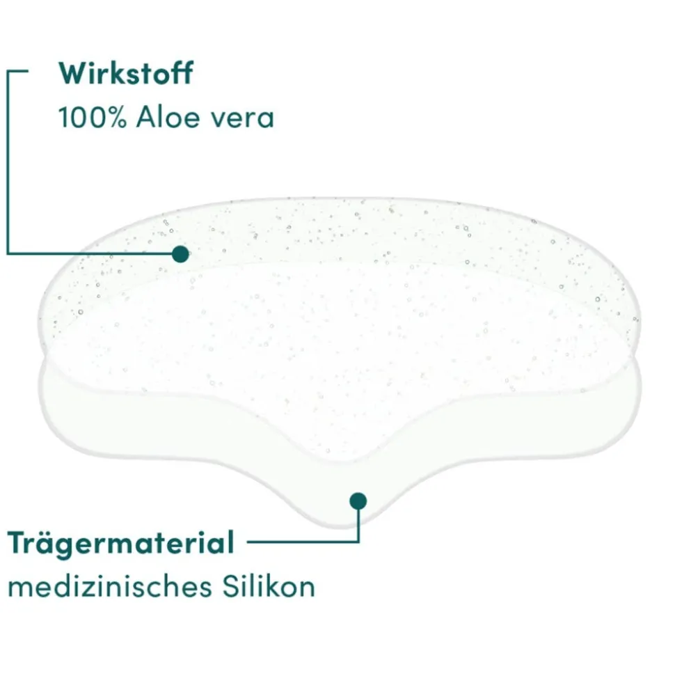 Apricot Wiederverwendbares Stirn Pad mit Aloe Vera