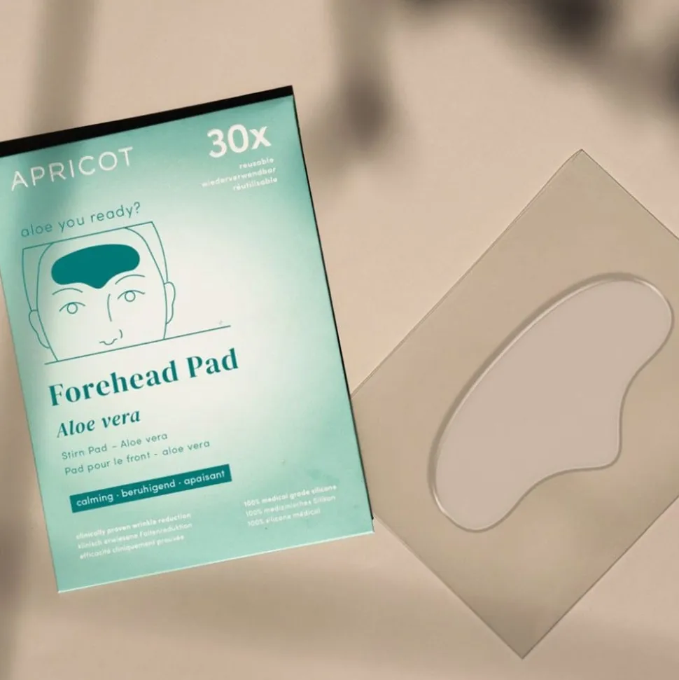 Apricot Wiederverwendbares Stirn Pad mit Aloe Vera