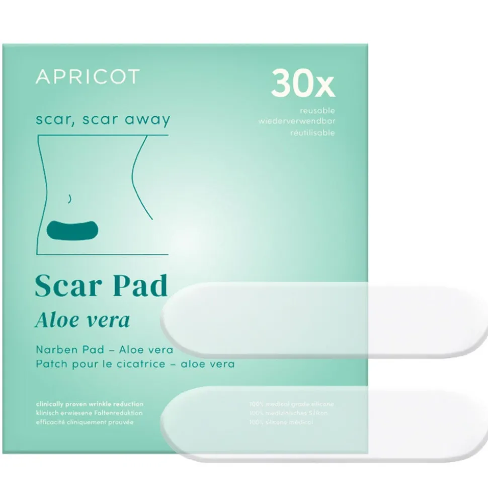 APRICOT Wiederverwendbare Narben Pads mit Aloe Vera
