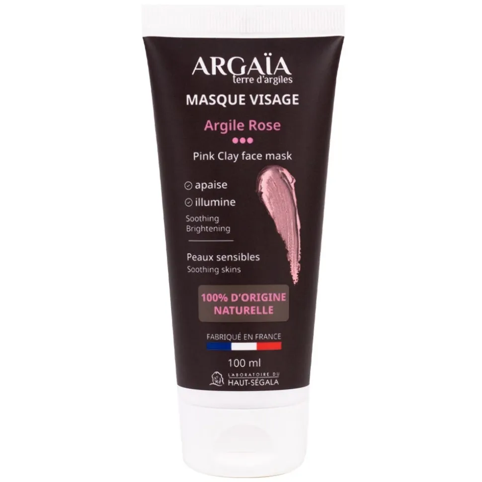 Argaia Gesichtsmaske Rosa Tonerde 100 ml