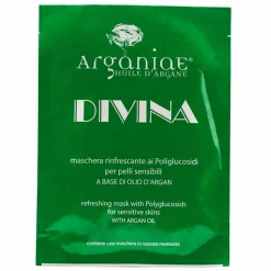 Arganiae Erfrischende Tuchmaske mit Polyglukosiden DIVINA
