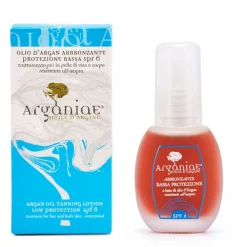 Arganiae Sonnenöl mit niedrigem Schutz LSF 6 auf Basis von Arganöl 30 ml