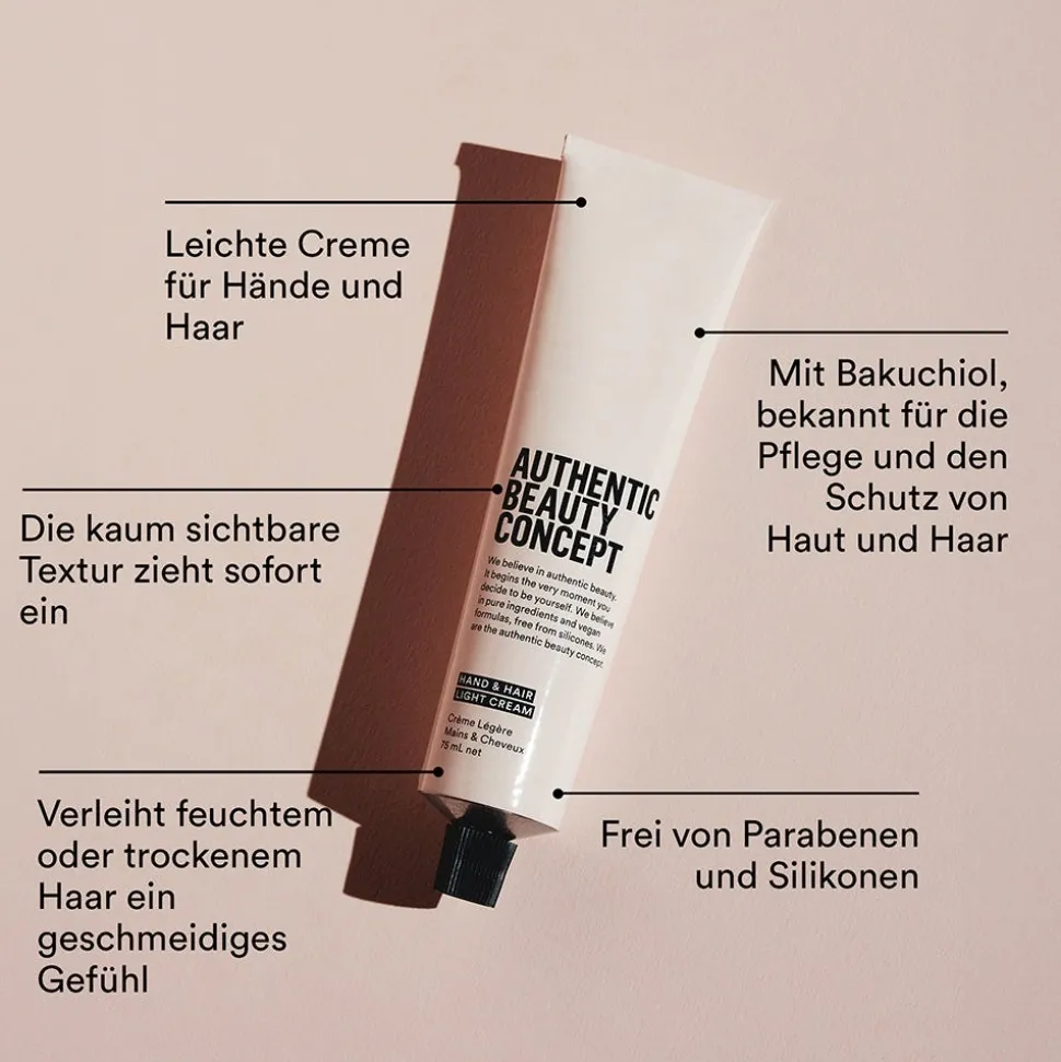 Authentic Beauty Concept Hand & Hair Light Cream 75 ml