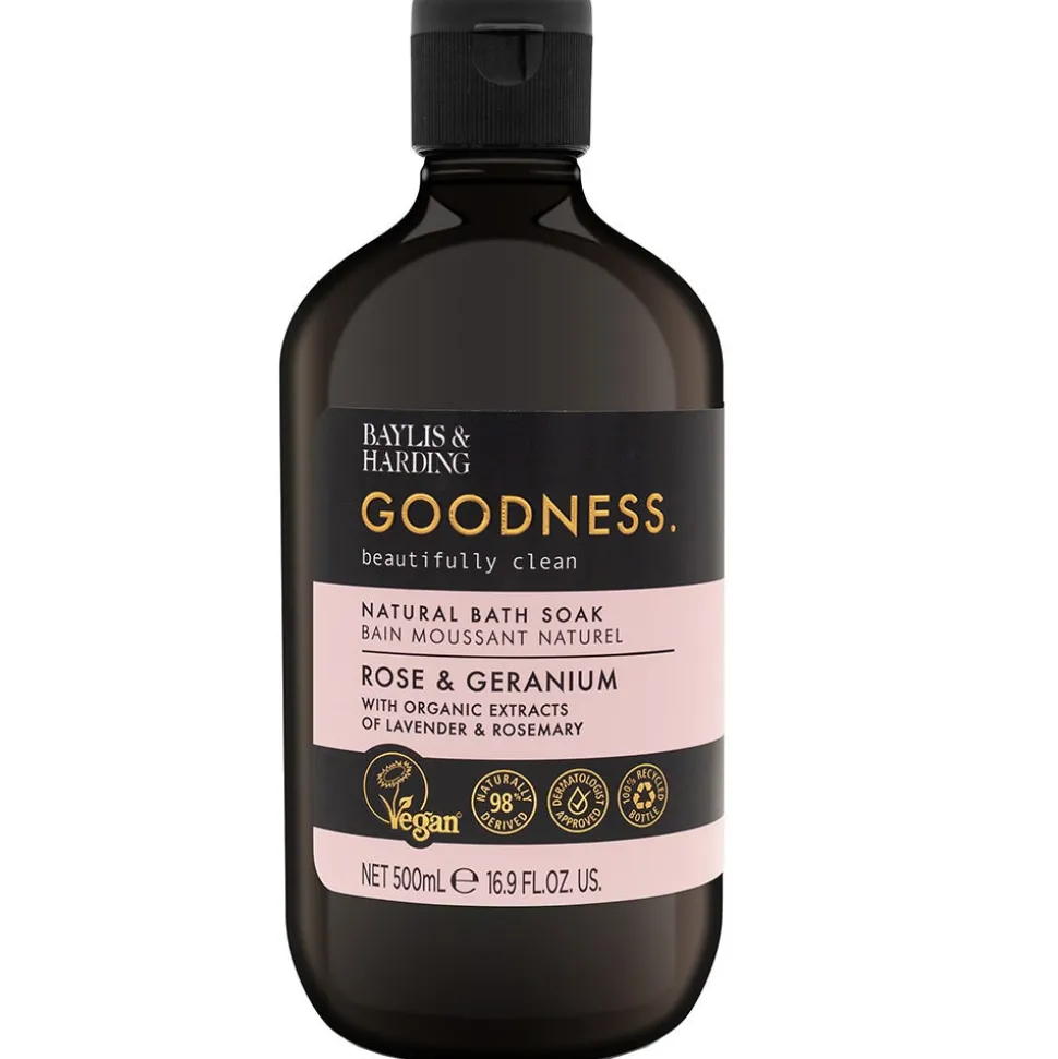Baylis & Harding Goodness Dusch- und Badegel Rose & Geranium 500 ml