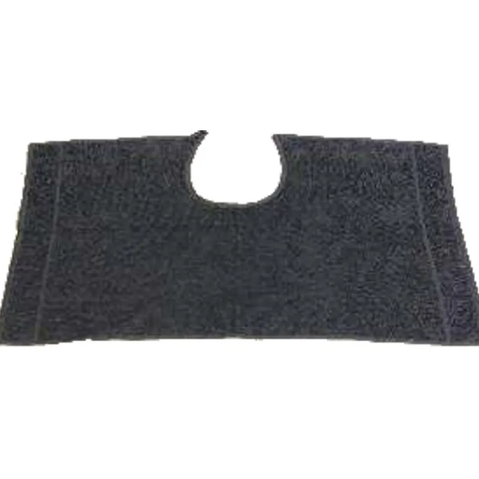 Beautytex Halsausschnitt-Handtuch Anthrazit 50 x 90 cm