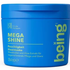 being MEGA SHINE Feuchtigkeit Haarmaske 354 ml