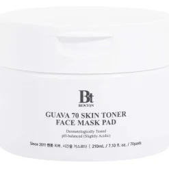Benton Guava Skin Toner Face Mask Pad 70 Stück