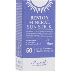 Benton Mineral Sun Stick SPF 50 PA++++ 15 g