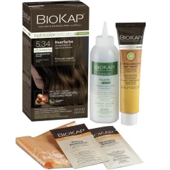 BIOKAP Haarfarbe Nutricolor Delicato Rapid Honig Kastanienbraun 5.34 135 ml