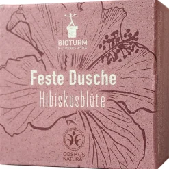 BIOTURM Feste Dusche Hibiskusblüte 100 g