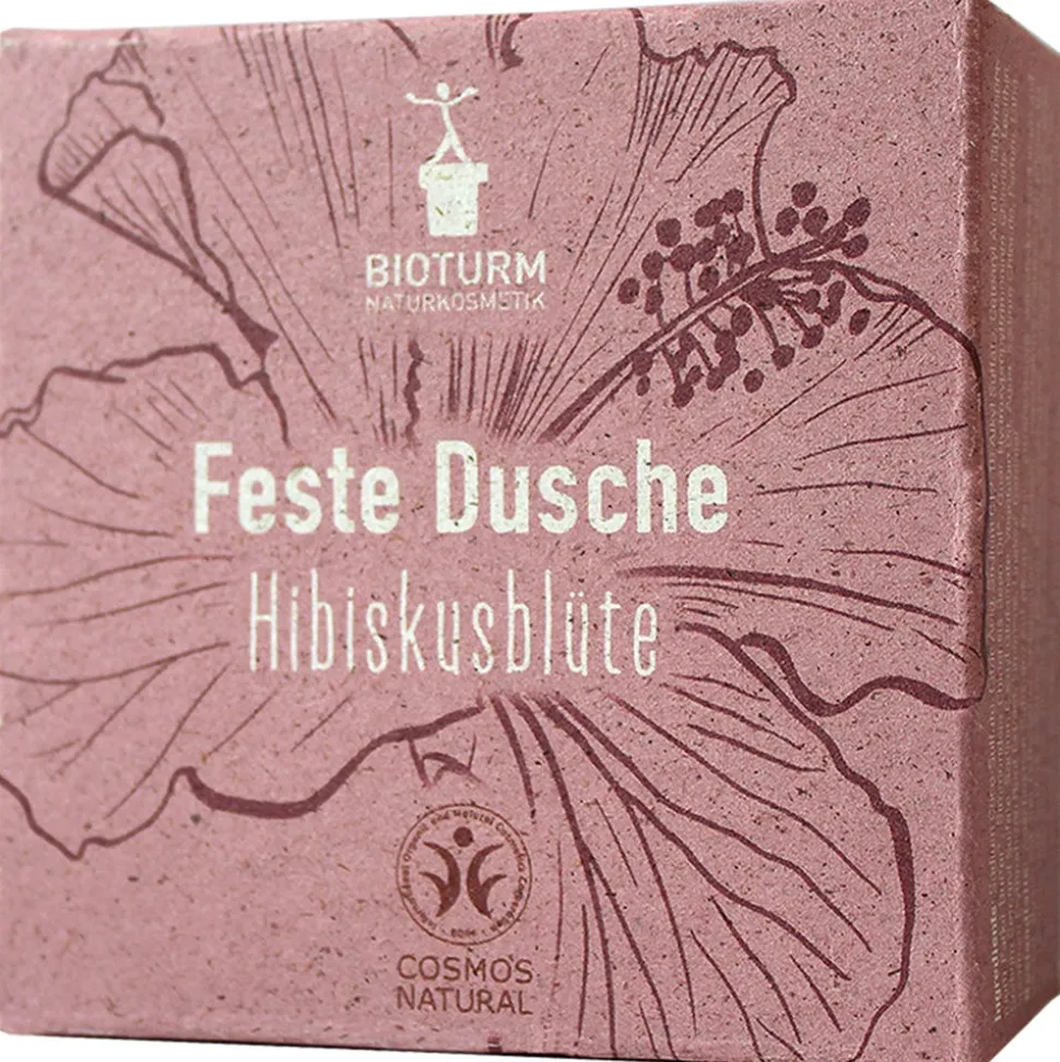BIOTURM Feste Dusche Hibiskusblüte 100 g