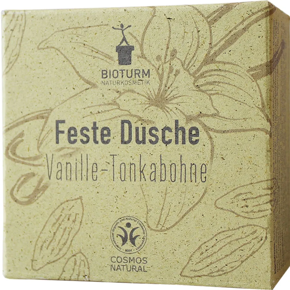 BIOTURM Feste Dusche Vanille-Tonkabohne 100 g
