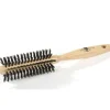 Braun & Wettberg 100% Wildschweinborsten-Rundbürste