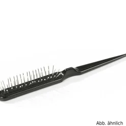 Braun & Wettberg Kunststoffbürste mit Toupiergriff, weiß