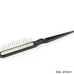 Braun & Wettberg Kunststoffbürste mit Toupiergriff, rot