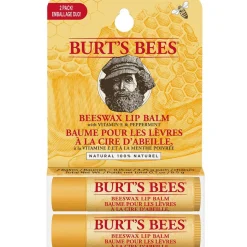 Burt's Bees Lip Balm Twinpack Beeswax Blister 2 Stück