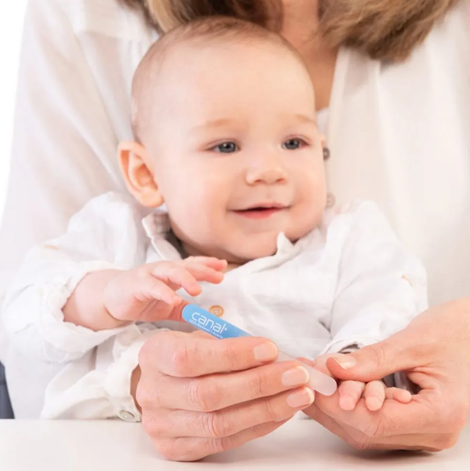 Canal Baby Glasnagelfeile rosa, 90 mm