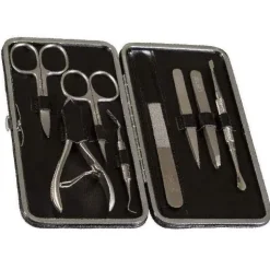 Canal Bügeletui schwarz 8-teilig