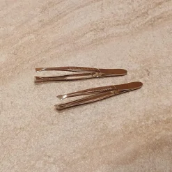 Canal Haarpinzette gerade 80 mm