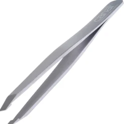 Canal Haarpinzette schräg satin rostfrei 95 mm