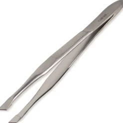 Canal Haarpinzette schräg rostfrei  80 mm