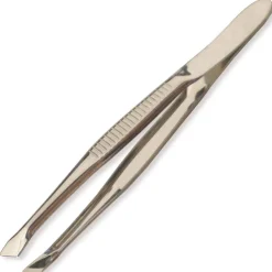 Canal Haarpinzette schräg 80 mm