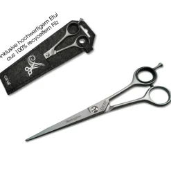 Canal Haarschere mit Mikroverzahnung rostfrei 130 mm
