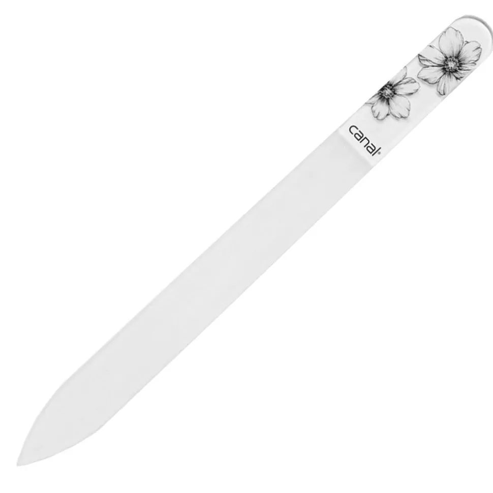 Canal Hartglasfeile Blume 14 cm