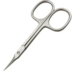 Canal Hautschere gebogen vernickelt-matt 90 mm