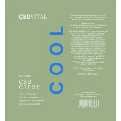 CBD VITAL Kühlende CBD Creme 100 ml