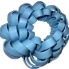 Cléoe Braided Scrunchie Baby Blue
