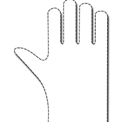 Comair Einweghandschuhe Damen gehämmert