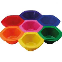 Comair Färbeschalen „Rainbow“ 7 Stk.