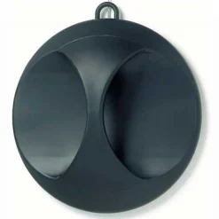 Comair Kabinettspiegel rund schwarz 29cm