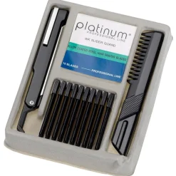 Comair Rasiermesser Set mit 10 Stück Platinum Klingen