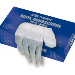 Comair Vinyl-Handschuhe gepudert klein 100er Box
